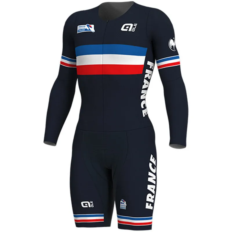 PRO Racing французская чемпионская команда с длинными рукавами skinsuts Велоспорт sl rbx велосипедный костюм для велосипедного спорта gc expert Беговая одежда на заказ - Цвет: 4