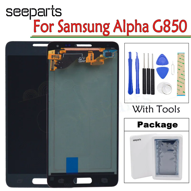 100% протестированный ЖК дисплей для Samsung Galaxy Note4 Mini Alpha G850 G850F G850M кодирующий