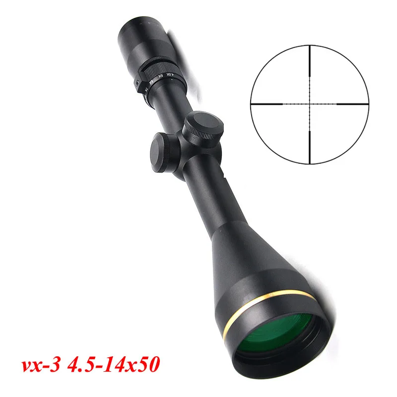 

VX-3 4.5-14X50 Mm Hunting Scope Long Eye Relief Scope Sniper Sight Airsoft Riflescopes W/ Mounts Caza