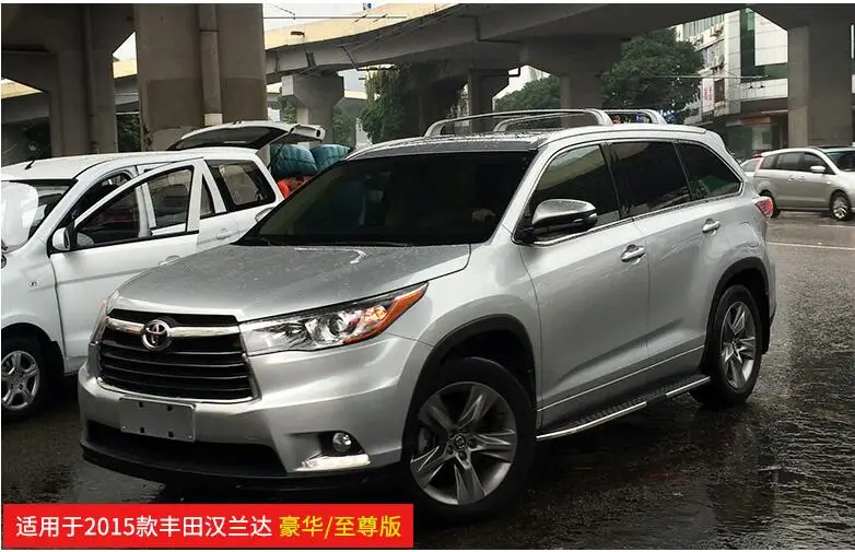 Jioyng Car Roof Rack Rail Baggage Luggage Cross Bar For Toyota Jioyng Car Roof Rack Rail Baggage Luggage Cross Bar For Toyota Highlander 2017 2016 2018 With Lock Silver Black In Racks Bo From