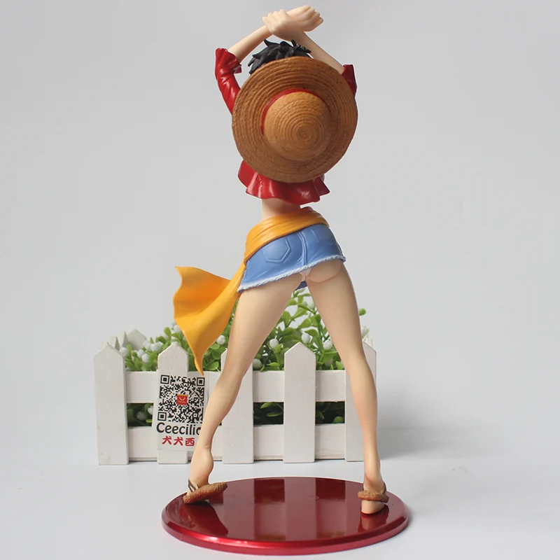 Anime One Piece POP Figurine Sexy Girls Cosplay Luffy PVC Action Figure