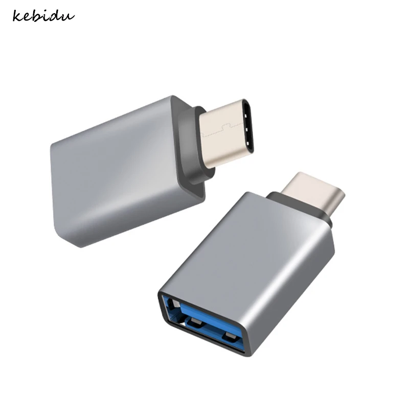 

kebidu Mini USB Adapter to Type C USB 3.0 OTG Adapter Adapter Converter For Xiaomi 4C 4S 5S Plus Oneplus 3T 2 3 Nubia