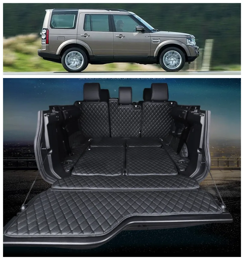 For Land Rover Discovery 4 LR4 2010 2016 Full Rear Trunk Tray Liner