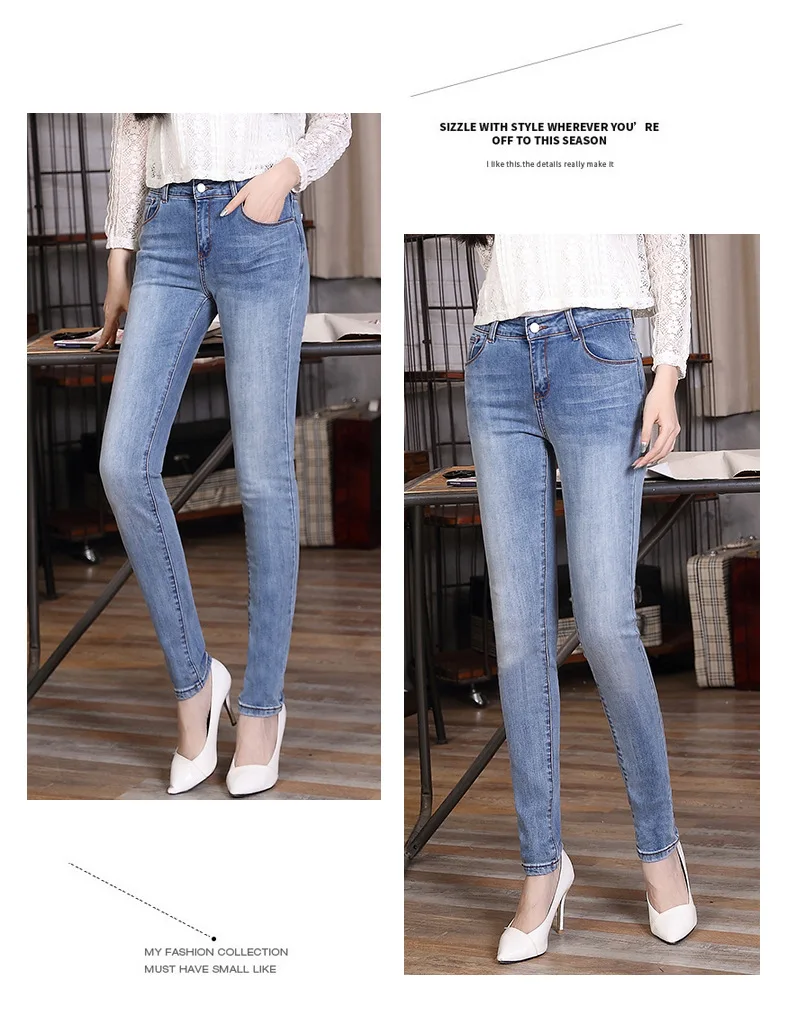 JFUNCY плюс размеры узкие джинсы женские джинсы с высокой талией джинсы бойфренды джинсы женские большие размеры обтягив