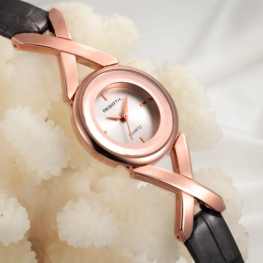Relojes mujer Для женщин кожаные Наручные часы браслет Кварцевые наручные часы женские часы повелительницы женские часы из розового золота часы