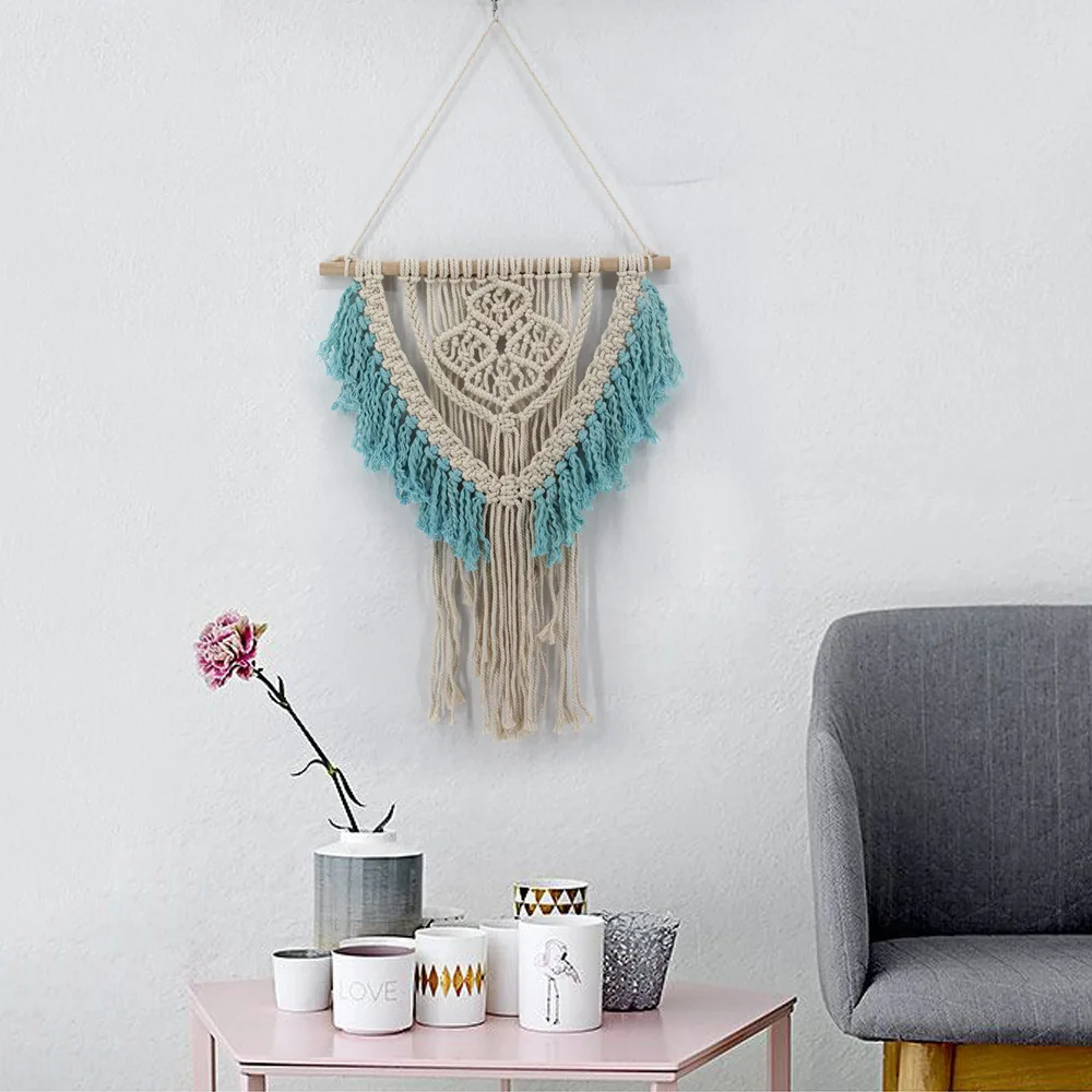 Handmade macrame wall hanging tapestries in Decorative Tapestries from