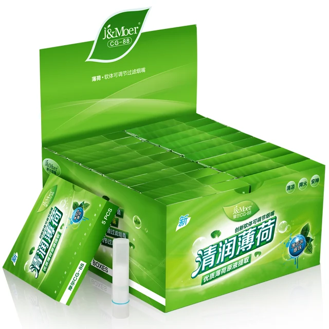 disposable cigarette holder filter mint explosion pearl cigarette