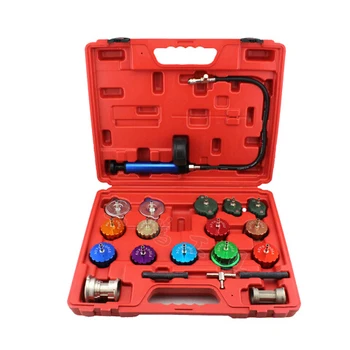 

21pcs Universal Radiator Pressure Tester Kit Car Water Tank leak detector