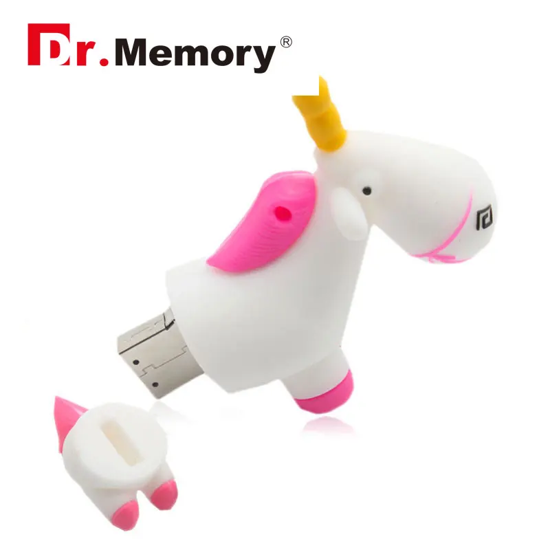 Dr. memory USB флеш-накопитель Миньоны 16G/8G/4G/2G U диск горячая Распродажа флеш-накопитель memoria stick Единорог Миньон Флешка usb flash