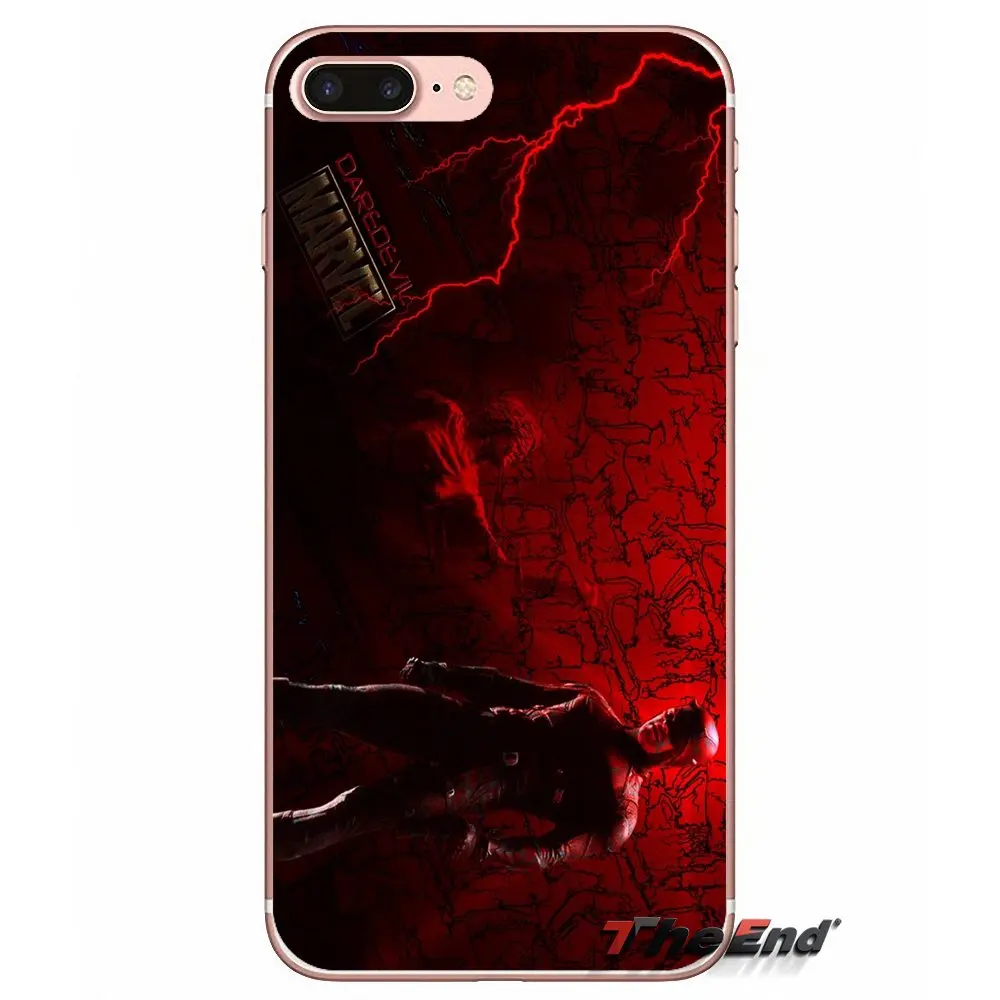 Красные супергерои Мстители для iPhone X 4 4S 5 5S 5C SE 6 6S 7 8 Plus Samsung Galaxy J1 J3 J5 J7 A3 A5 2016 2017 TPU
