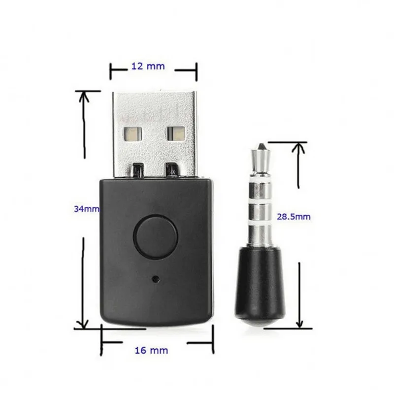 

Bluetooth 4.0 A2DP Bluetooth Receiver Adapter Wireless Dongle USB Adapters for PS4 / TV /PC Headsets