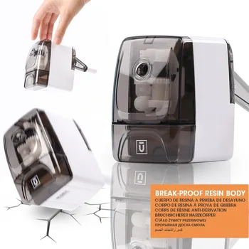 

M&G Multifunction Pencil Sharpener for Color and Black Pencils Sharpening Machine Sharpeners shit cutter cute kawaii for School