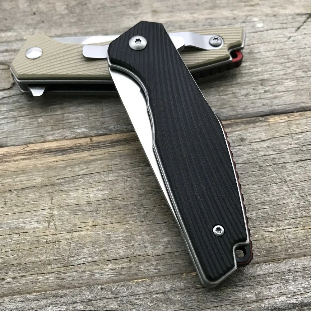 Складной нож LDT D2 Blade G10 шариковый подшипник тактический охотничий походные ножи