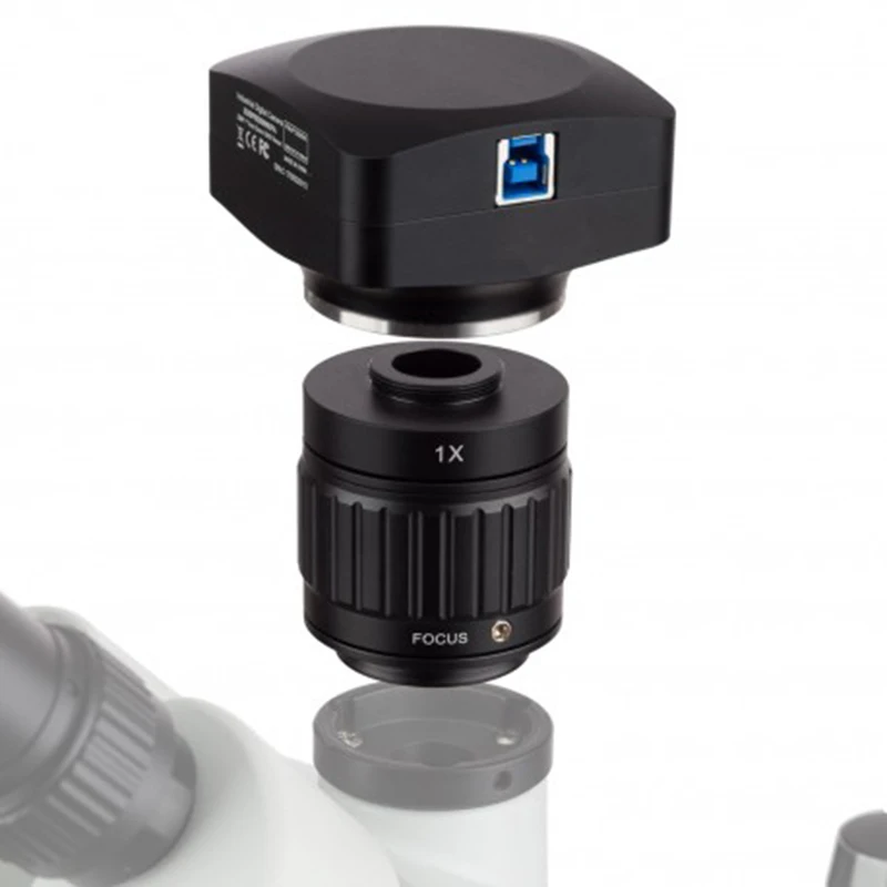 1X 0.35X 0.5X адаптер фокус объектива Регулируемая Установка камеры C крепление адаптер для нового типа Тринокулярный Стерео микроскоп