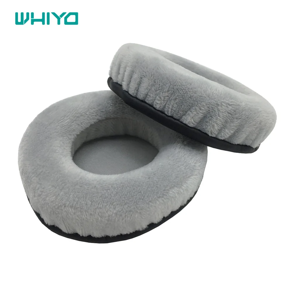 Whiyo Velvet Ear Pads Cushion Cover Earpads Replacement for Urbanears Plattan Over Ear Headset Headphones