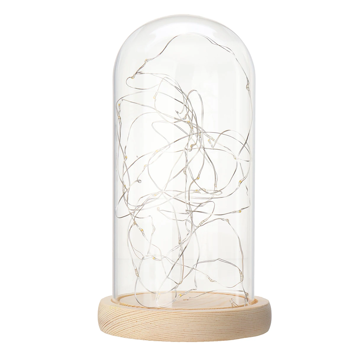 New Christmas Tree Glass Dome Bell Jar with Fairy LED String Light Christmas Party Holiday Lighting Home Decor New Christmas Tree Glass Dome Bell Jar with Fairy LED String Light Christmas Party Holiday Lighting Home Decor
