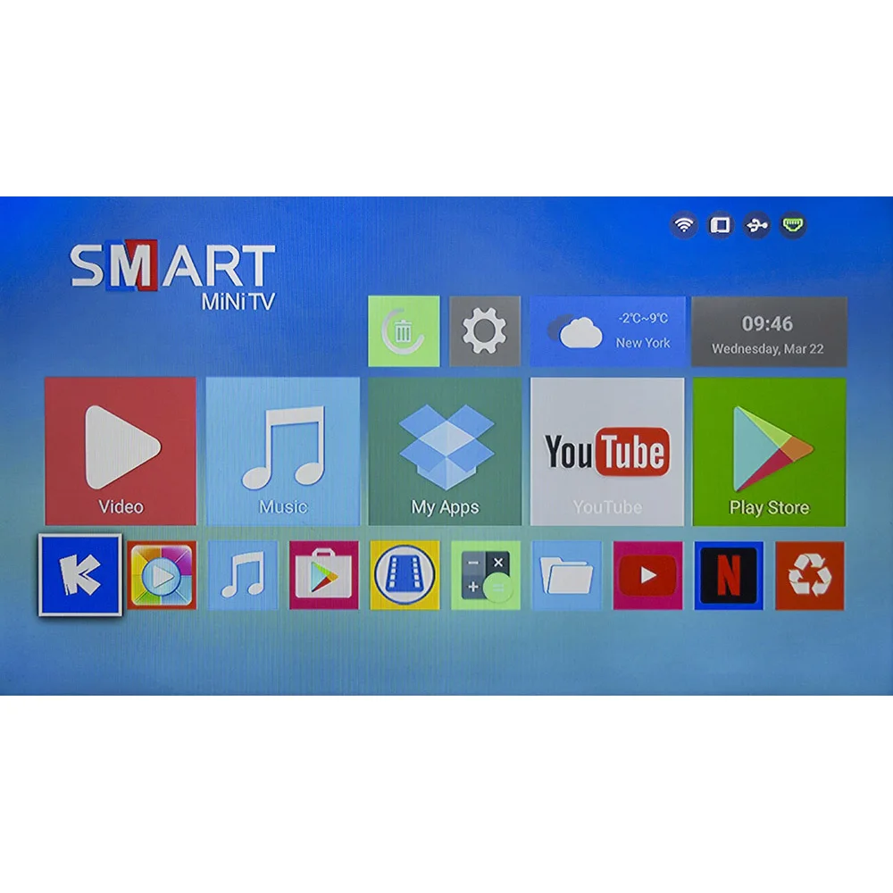 Мини Смарт ТВ приставка VONTAR A5X Plus Android 7 1 ГБ 8 RK3328 Rockchip 2 4G Wi Fi 100 м LAN HD2.0 медиаплеер|media