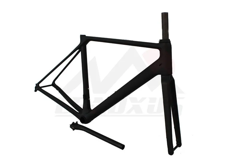 Sale LEADXUS CLS300X Carbon Fiber Disc Brake Light Weight Bike Frame Carbon Bicycle Frame+Fork+Seat Post+Clamp+Headset+Handlebar 3