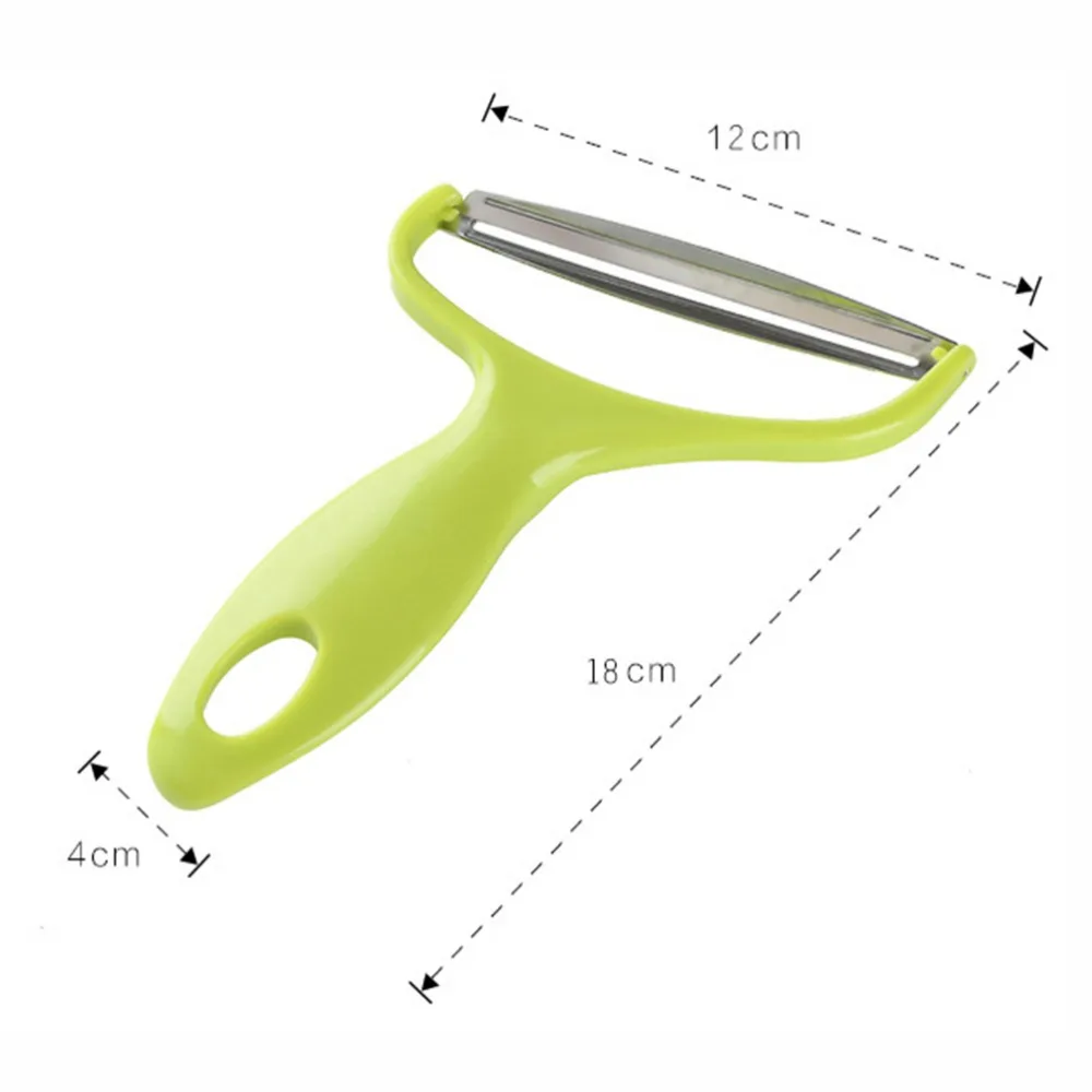 1PC Stainless Steel Knife Durable Vegetable Peeler Cabbage Wide Mouth Fruit Peeler Kitchen Tool Accessories