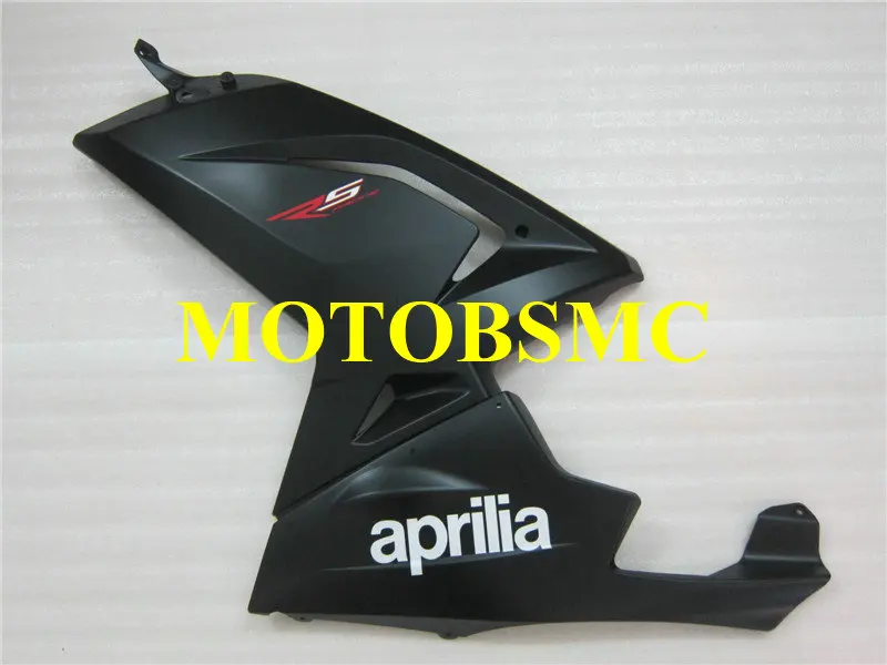 Литья под давлением обтекатель комплект для Aprilia RS125 06 07 08 09 10 11 RS 125 2006 2007 2011 ABS Матовый Черный Обтекатели набор+ подарки AA03