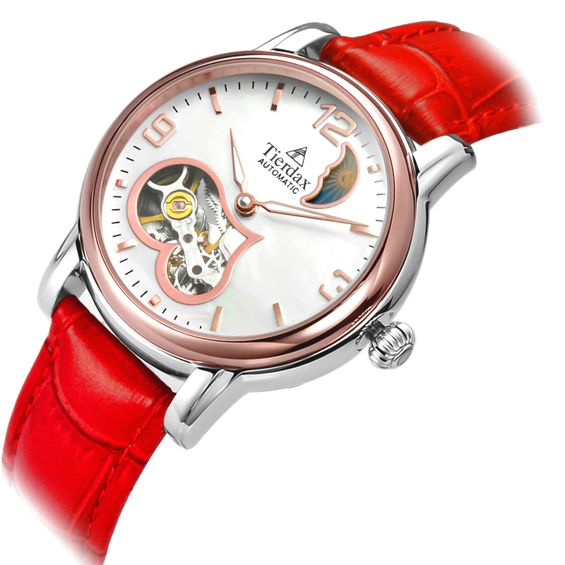 Часы Женские Для Девочки Механическая Скелет Montre Femme Женщина 30 М