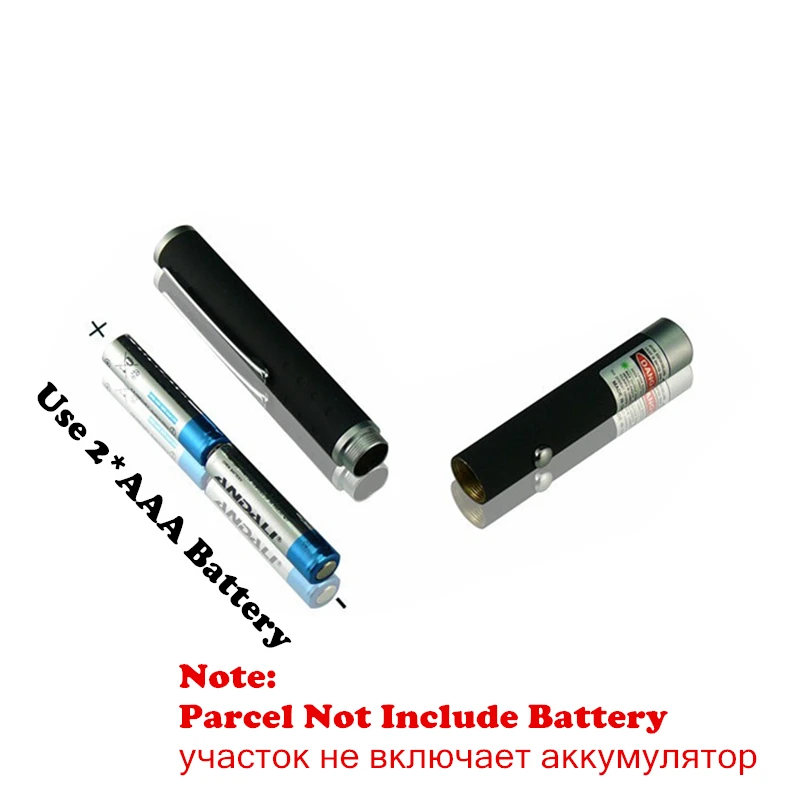 1Pcs 5MW 532nm Green Laser Pen Powerful Laser Pointer Presenter Remote Lazer hunting Laser bore Sighter Without Battery