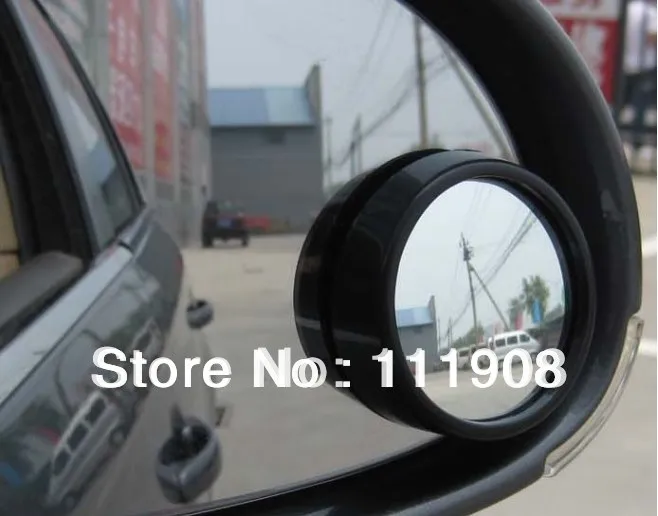 Бесплатная доставка 360 град. поворотный слепое пятно зеркало круглый заднего