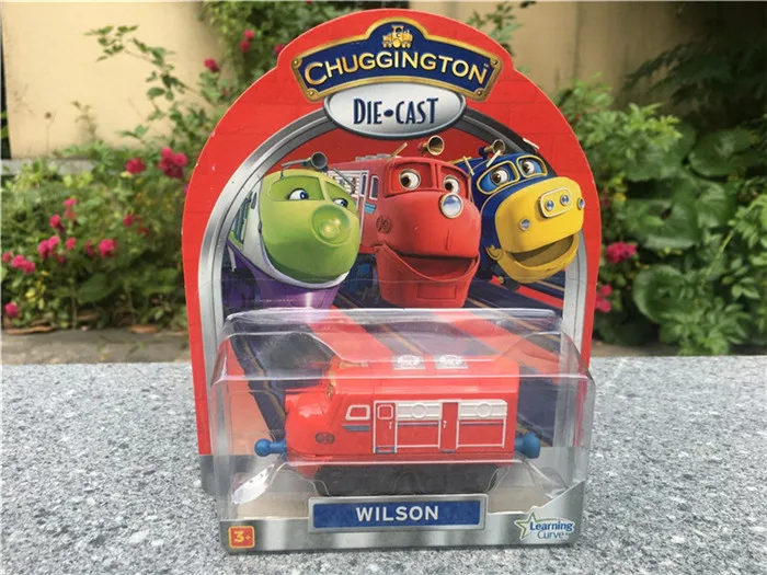 Поезда Takara Tomy Chuggington металлический Литая игрушечная машинка Уилсон новинка