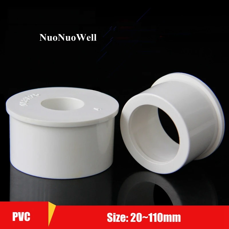 Color : 40 25mm, Diameter : White Pipe connector 15pcs 40 50mm To 20~40mm PVC Reducing Straight Joints Garden Irrigation Water Pipe Connectors Aquarium Tank DIY Tools