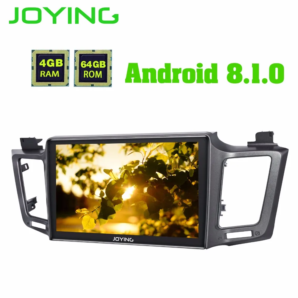 Discount Android 8.1 4GB GPS Navi 2 din Car radio stereo player with RDS DSP  SWC BT 10.1"IPS screen Autoradio for Toyota RAV4 2012-2018 5