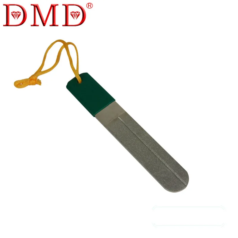 

DMD Portable Diamond Whetstone Silver Fishing Gadgets Knife Sharpener Scissors Fruit knife Fish Hook Essential Sanding Tool