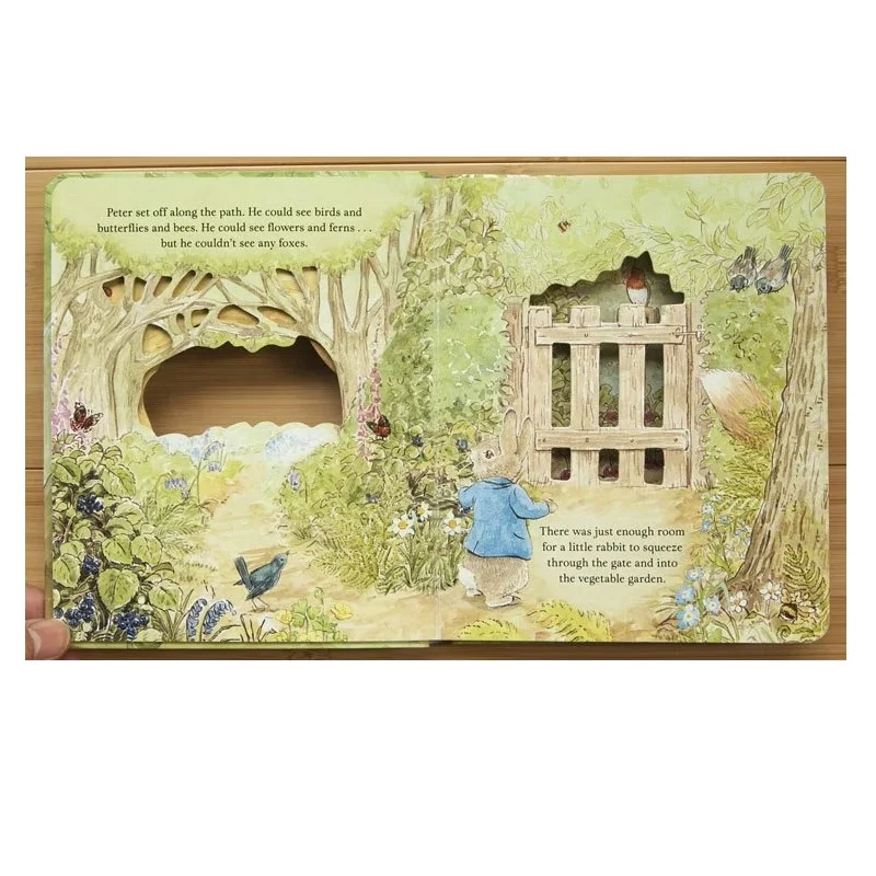 Peter Rabbit A Peep-Inside Tale English Educational 3D Flap Picture Books Baby Early Childhood gift For Children reading Peter Rabbit A Peep-Inside Tale English Educational 3D Flap Picture Books Baby Early Childhood gift For Children reading