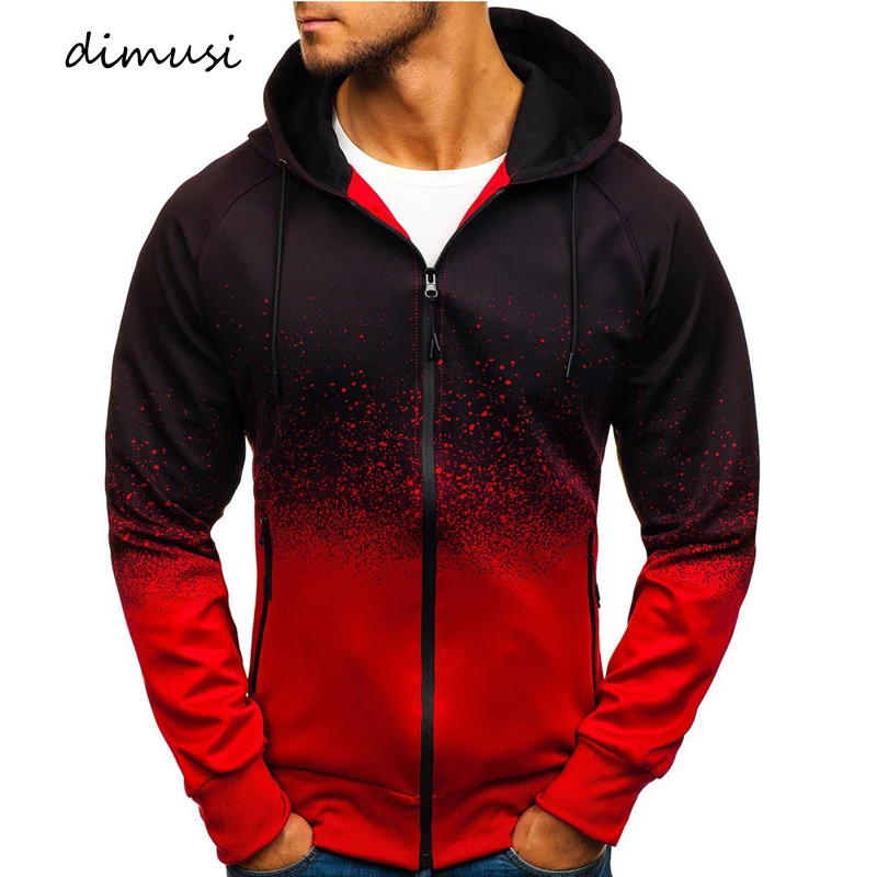 

DIMUSI Fashion Mens Hoodies Men Slim Print Sweatshirt Hooded Mens Jackets Hip Hop Hoodies Sportswear Tracksuit Clothing 3XL