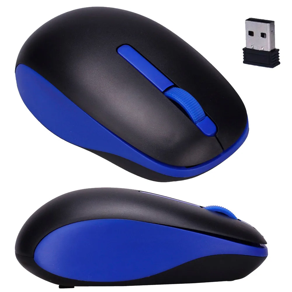 Malloom Беспроводная игровая мышь 2,4 ГГц оптическая 3 кнопки мыши приемник мышь геймер интерфейс USB для ноутбука ПК Компьютерная распродажа
