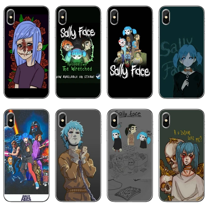 

Sally Face Game For Huawei Honor 10 9 Lite 8 8C 8X 7C 7X 7A 6C pro Play 6X 6A 5A LYO-L21 V8 V10 case Soft phone cases