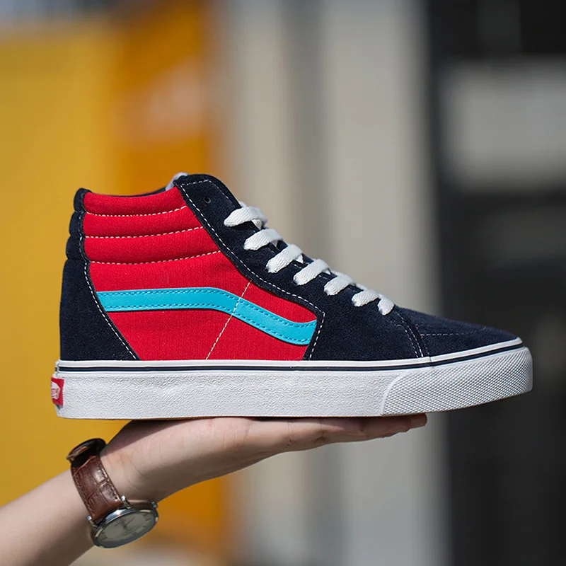 

Brand High Top Men Leisure Shoes Espadrilles 2019 Summer Lace Up Street Dance Hip hop Shoes Unisex Casual Shoes Man Sneakers