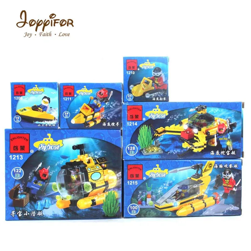 

Joyyifor Undersea Exploration Dig treasures Lot Compatible LegoINGlys Building Blocks Toys Best Gift To Children