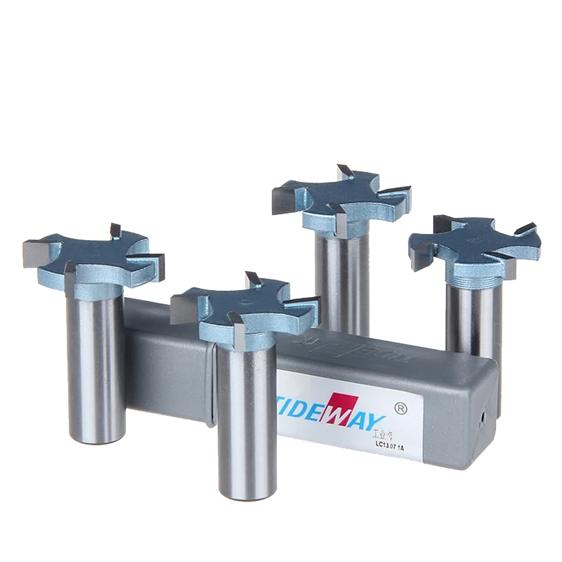

4T"T" type 1/4*5/32 Router Bits T type slotting cutter Bit for woodworking Tungsten Carbide Tideway 3213