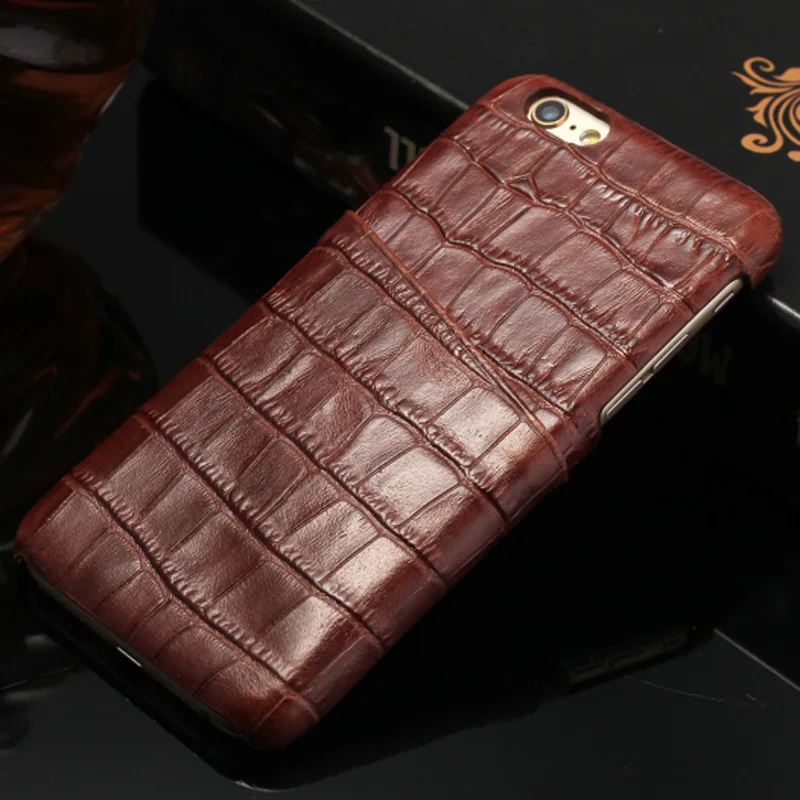 Новинка чехол из натуральной коровьей кожи для iPhone 6 6S 4 7 дюйма задняя крышка