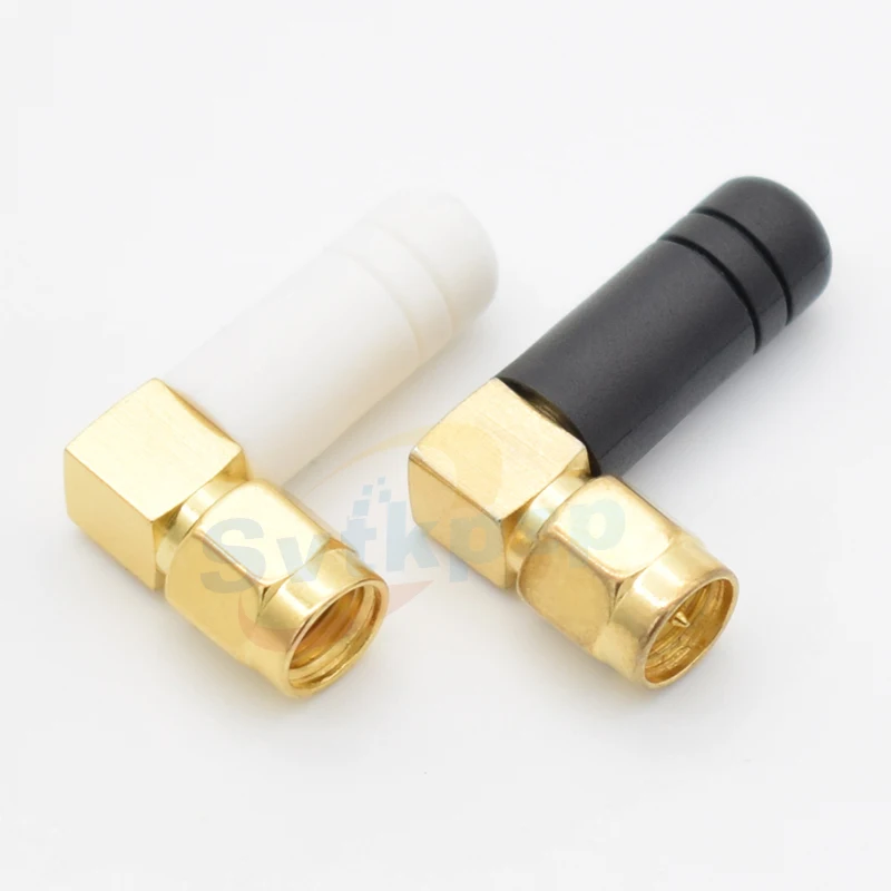 2PCS Mini Rubber 3dBi 2.4ghz WIFI Antenna SMA Male Router Bluetooth Antennas Wireless Module 2.4g Antena External Aerial