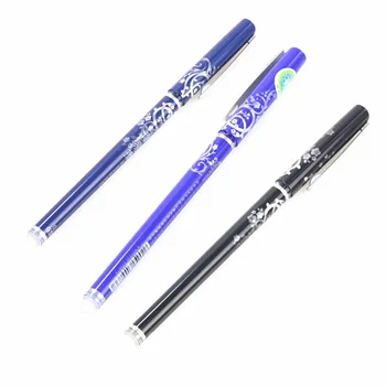 

1pcs Plastic 0.5mm Gel Pen Rollerball Erasable Eraser Ink Write Well Gel Pens Erasable Pen School Writing Stationery