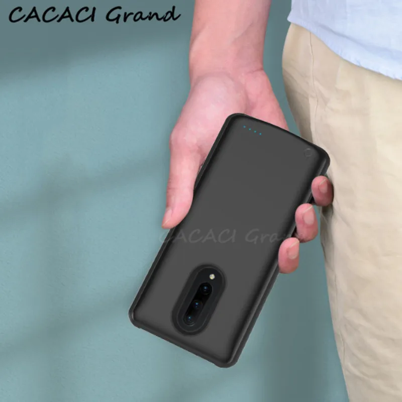 

6000mah Battery Charger Case For One Plus 7 PRO Slim External Power Bank Charging Cover Slim Battery Case for OnePlus 7 Coque