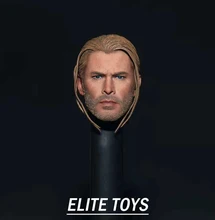 1/6 The Avengers Thor Braid Head Sculpt 1/6 Scale Male Head Model PVC Head Model Toys Fit 12 1/6 The Avengers Thor Braid Head Sculpt 1/6 Scale Male Head Model PVC Head Model Toys Fit 12