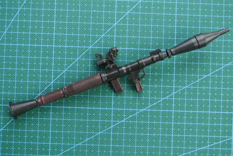 1:6 RPG Танк ракетные пусковые установки пистолет Модель покрытием пластиковый военный интимные аксессуары для 12 "фигурку дисплей коллекция