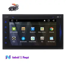 Android 7.1 in Dash GPS DVD Player Car Stereo 2Din Octa Core Car Deck Vehicle Headunit Bluetooth Hands Free Map Wifi+Back Camera