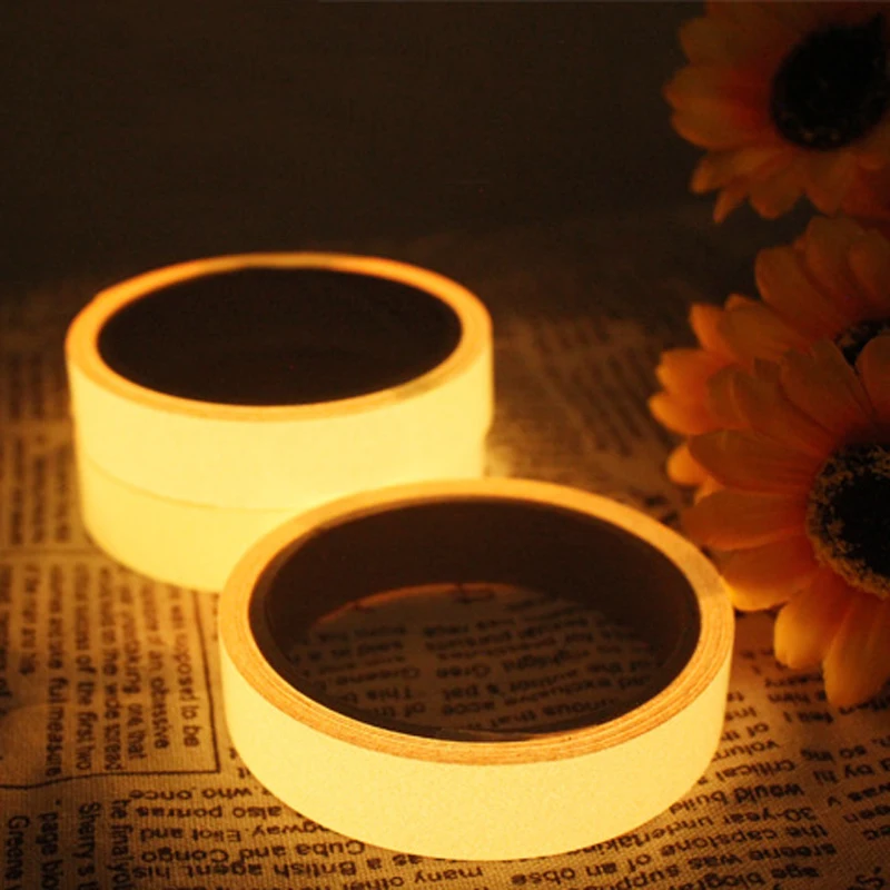 3M Luminous Tape Self-adhesive Glow In The Dark Safety Stage Sticker Home Decor