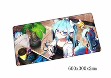 Hatsune Miku mouse pad 60x30cm pad to mouse mat notbook computer mousepad large gaming padmouse gamer to laptop mouse mats