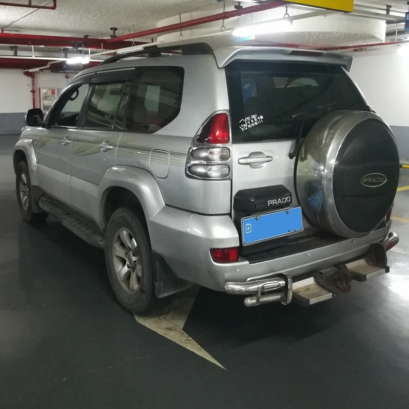 Для 2003 2004 2005 2006 2007 2008 2009 Toyota Land Cruiser Prado FJ120 4000 спойлер из АБС материала