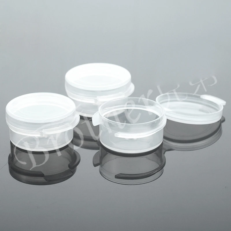 5g Clear Cosmetic Empty Button Jar Pot Makeup Face Cream Container Refillable Bottle Prevent Leakage 100pcs/lot | Красота и здоровье