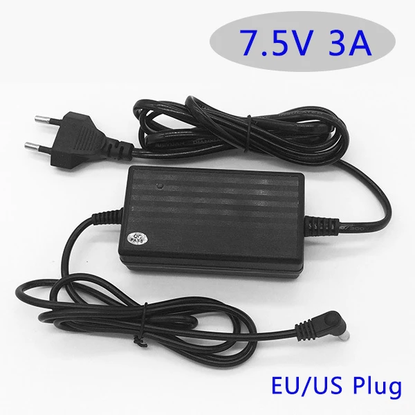

AC 100-220V Power Adapter 7.5V 3A led Desktop Adapter Power Supply with EU/US plug 5.5*2.5MM